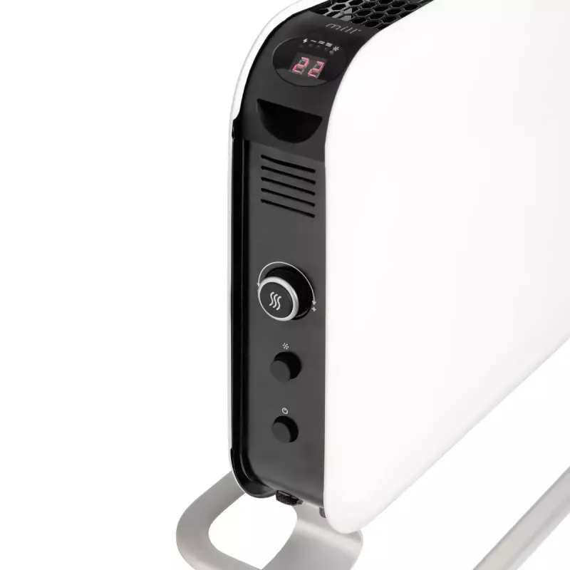 Grzejnik konwekcyjny Mill SG2000LED, 2000 W, 3 poziomy mocy, wyświetlacz LED, do pomieszczeń do 20 m², biały