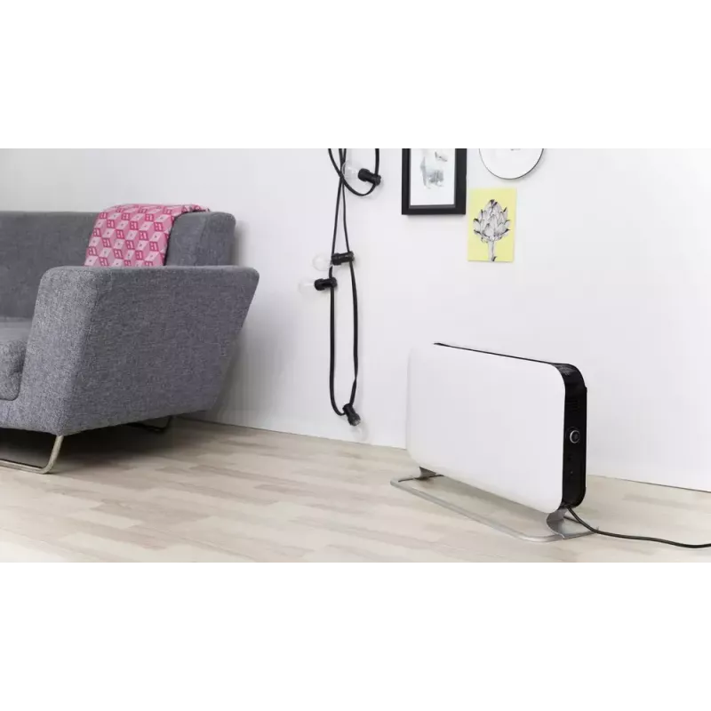 Grzejnik konwekcyjny Mill SG2000LED, 2000 W, 3 poziomy mocy, wyświetlacz LED, do pomieszczeń do 20 m², biały