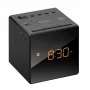 Sony ICF-C1, Zegar, AM, FM, 87.5 - 108 MHz, 531 - 1602 kHz, 0.1 W, 6.6 cm
