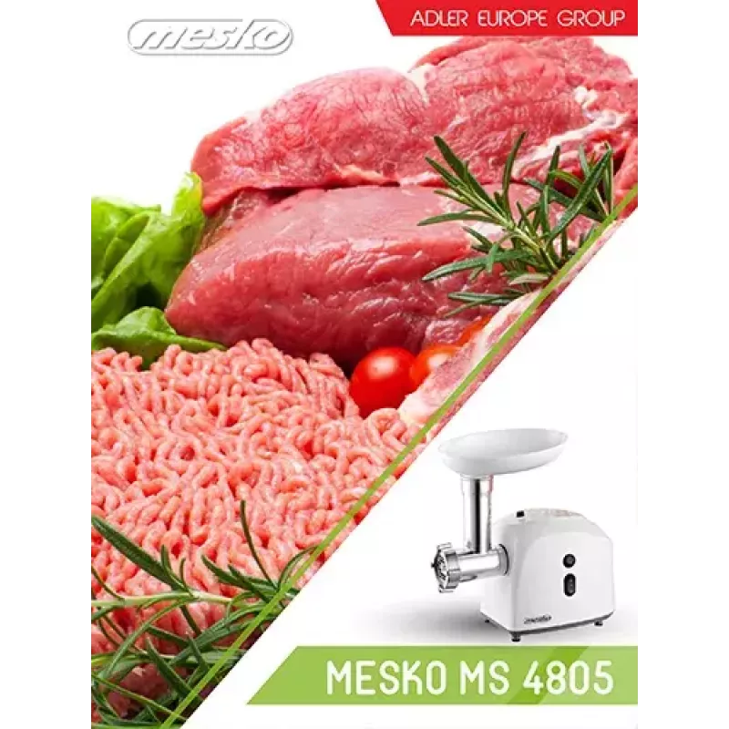 Maszynka do mięsa Mesko Home MS 4805 600 W biała