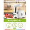 Maszynka do mięsa Mesko Home MS 4805 600 W biała