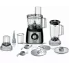 Robot kuchenny Bosch MCM3501M — 800 W, misa 2,3 l, czarny, 2 prędkości, funkcja pulsacyjna, blender i mini rozdrabniacz