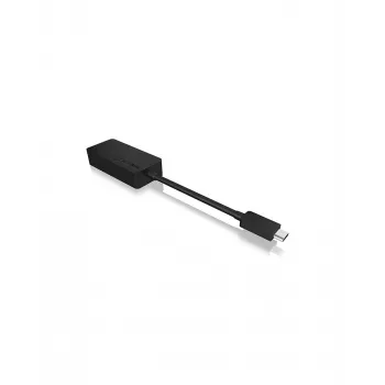 ICY BOX IB-AC534-C Adapter graficzny USB 4096 x 2160 pikseli Czarny
