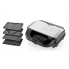 Opiekacz do kanapek ETA Sorento 3151 90010 — 900 W, 4 kanapki, stal nierdzewna/czarny