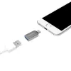 adapter złącza złącza LogiLink AU0040 USB 3.1 C USB 3.0 A Micro USB 2.0 Aluminium