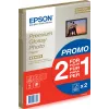Epson Premium Glossy Photo Paper - A4 - 2x 15 arkuszy