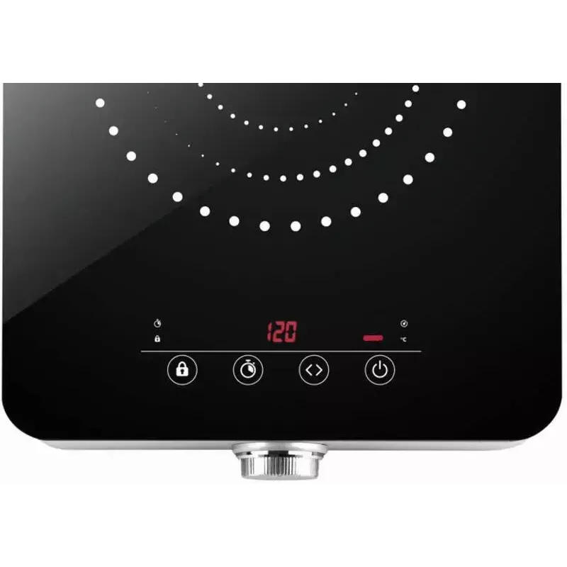 ETA ETA011190000 Wolnostojąca płyta indukcyjna 1-polowa, 28.5 cm, 1800 W, sterowanie dotykowe, LED