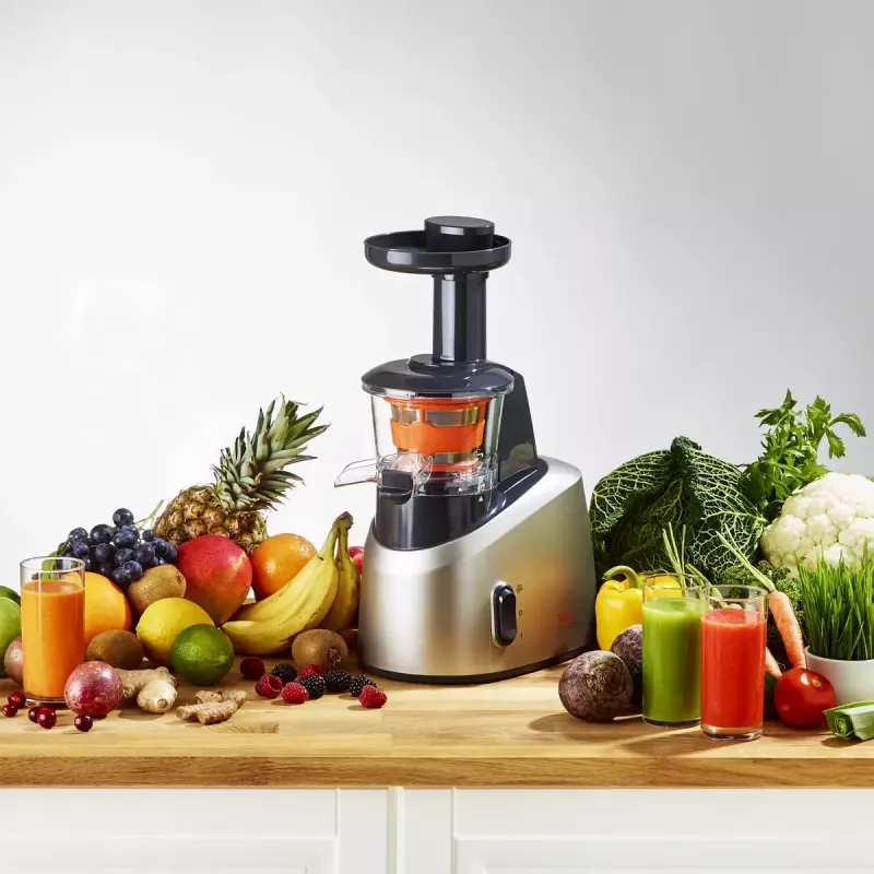 Tefal Infiny Juice ZC255B Wyciskarka do soku 200 W Szary, Srebrny