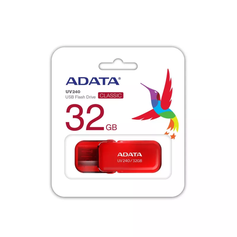 ADATA UV240 pamięć USB flash 32 GB USB typu A 2.0 czerwona