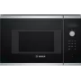 Bosch Serie 4 BFL523MS0 kuchenka mikrofalowa Czarna, Stal nierdzewna Kuchenka mikrofalowa solo Do zabudowy 20 L 800 W