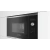 Bosch Serie 4 BFL523MS0 kuchenka mikrofalowa Czarna, Stal nierdzewna Kuchenka mikrofalowa solo Do zabudowy 20 L 800 W