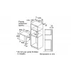 Bosch Serie 4 BFL523MS0 kuchenka mikrofalowa Czarna, Stal nierdzewna Kuchenka mikrofalowa solo Do zabudowy 20 L 800 W