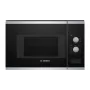 Bosch BFL520MS0 kuchenka mikrofalowa Czarny, Stal nierdzewna Kuchenka mikrofalowa kombinowana Do zabudowy 20 l 800 W