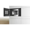 Kuchenka mikrofalowa do zabudowy Bosch Serie 4 BFL520MB0 — 800 W, 20 l, sterowanie pokrętłem, czarna