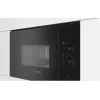 Kuchenka mikrofalowa do zabudowy Bosch Serie 4 BFL520MB0 — 800 W, 20 l, sterowanie pokrętłem, czarna