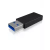 ICY BOX IB-CB015 USB Type-C 3.1 (Gen 2) USB Type-A 3.1 (Gen 2) Czarny