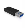 ICY BOX IB-CB015 USB Type-C 3.1 (Gen 2) USB Type-A 3.1 (Gen 2) Czarny