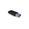 ICY BOX IB-CB015 USB Type-C 3.1 (Gen 2) USB Type-A 3.1 (Gen 2) Czarny