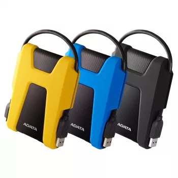 Zewnętrzny dysk twardy ADATA 1TB USB 3.2 Gen 1 HD680 — 1 TB, USB 3.2 Gen 1, czarny, przenośny HDD