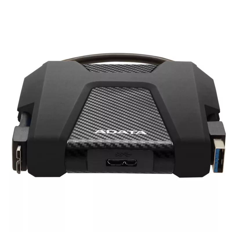 Zewnętrzny dysk twardy ADATA 1TB USB 3.2 Gen 1 HD680 — 1 TB, USB 3.2 Gen 1, czarny, przenośny HDD