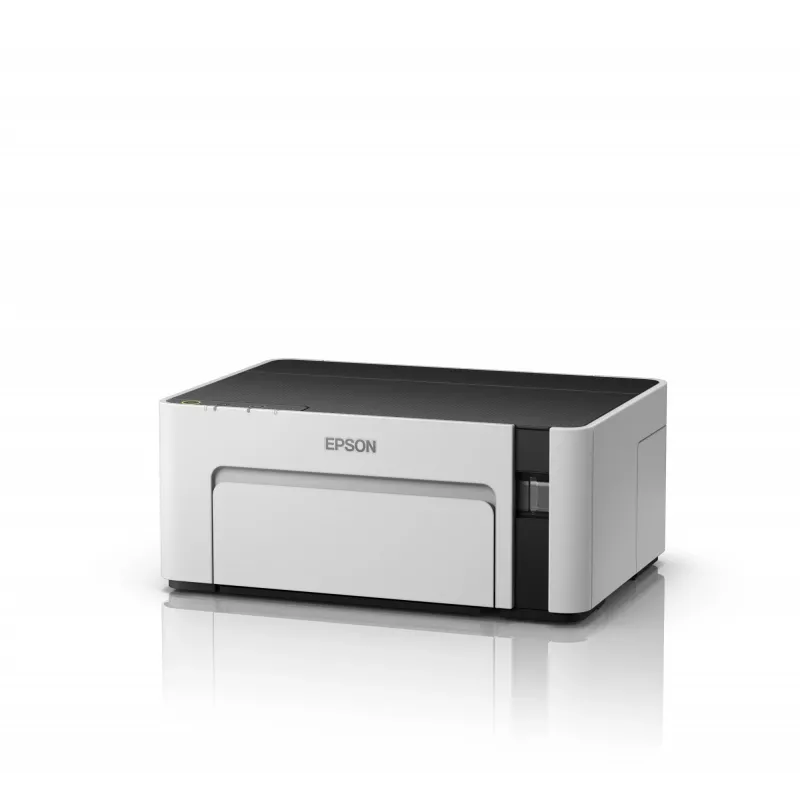 Drukarka atramentowa Epson EcoTank ET‑M1100 — monochromatyczna, A4, 32 str./min, 1440×720 dpi, zintegrowany zbiornik tuszu, USB 2.0, szary/czarny