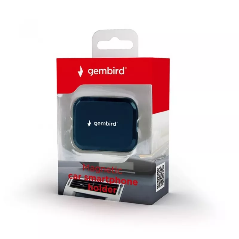 GEMBIRD Smartphone Magnetic Car Holder, Czarny