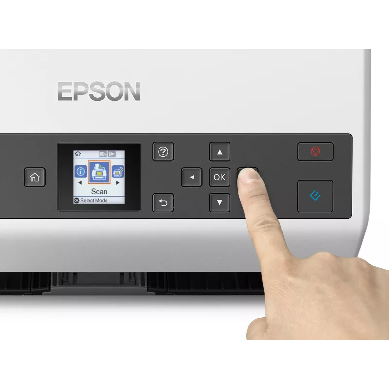 Skaner dokumentów Epson WorkForce DS-870 600 x 600 DPI A4 Szary, Biały