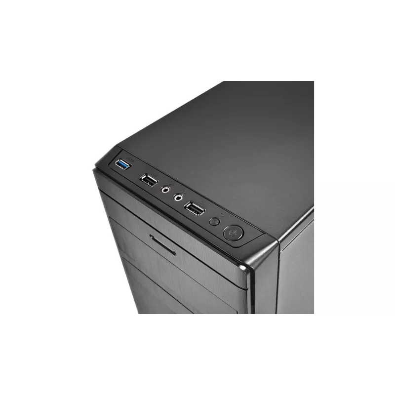 Obudowa PC DeepCool Wave V2 Mini Tower Czarna — microATX/Mini-ITX, 350×175×390 mm, GPU do 34 cm, wysokość chłodzenia CPU 14 cm