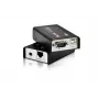 ATEN MINI USB VGA KVM Extender (100m), Nadajnik i odbiornik, Przewodowy, 100 m, Cat5, 1920 x 1200 pikseli, Czarny