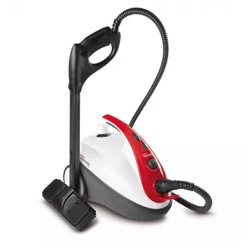 Polti Vaporetto Smart 30_R Oczyszczacz parowy cylindryczny 1,6 L 1800 W Czerwony, Biały