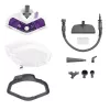 Polti Vaporetto SV440_Double Steam mop 0.3 L 1500 W Fioletowy, Biały