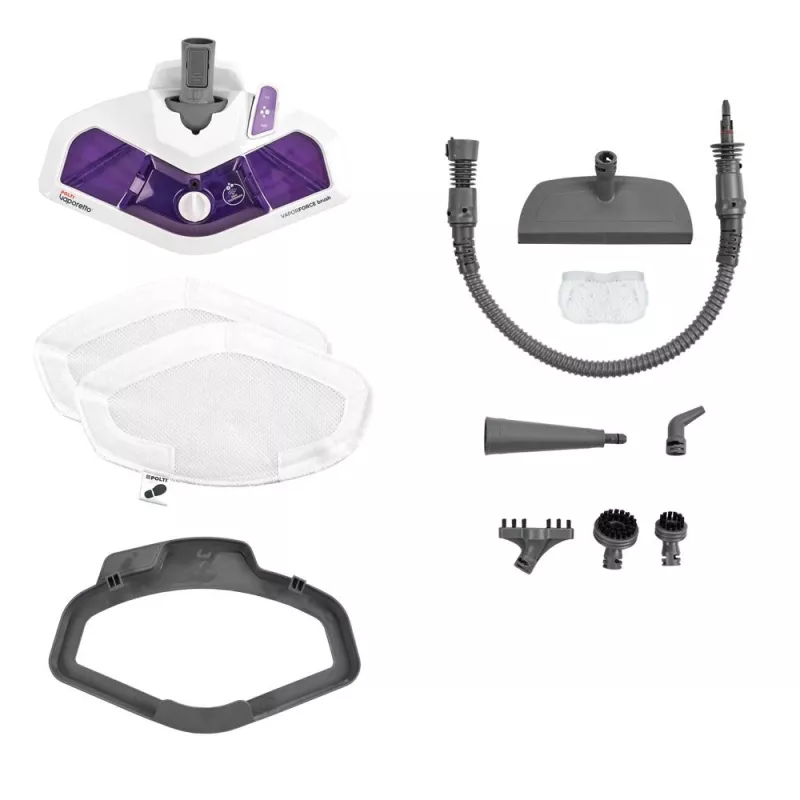 Polti Vaporetto SV440_Double Steam mop 0.3 L 1500 W Fioletowy, Biały