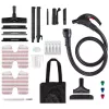 Polti Vaporetto Lecoaspira FAV50 Multifloor Cylinder steam cleaner 1.8 L 1350 W czerwony, biały