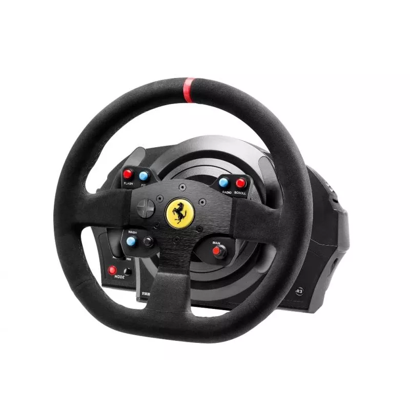 Thrustmaster T300 Ferrari Integral Racing Wheel Alcantara Edition Czarna Kierownica + Pedały Analogowe / Cyfrowe PC, PlayStation 4, Playstation 3