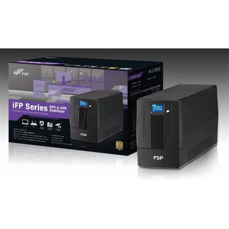 FSP iFP 1000 zasilacz bezprzerwowy (UPS) Line-Interactive 1 kVA 600 W 2 gniazda AC