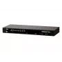 Przełącznik KVM ATEN 8-portowy USB - PS/2 VGA, 2048 x 1536 pikseli, QXGA, montaż w szafie, 5 W, 1U, czarny