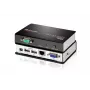 ATEN USB VGA KVM Extender (150m), Transmitter & receiver, Wired, 150 m, Cat5e, 1920 x 1200, 1600 x 1200, 1280 x 1024, Czarny, szary