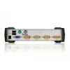 ATEN 4-Port USB - PS/2 VGA KVM Switch (w zestawie kable KVM), 2048 x 1536 pikseli, QXGA, 0.45 W, Czarny, Szary