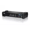 ATEN 4-portowy przełącznik KVM USB DVI z dźwiękiem i hubem USB 2.0 (w zestawie kable KVM)