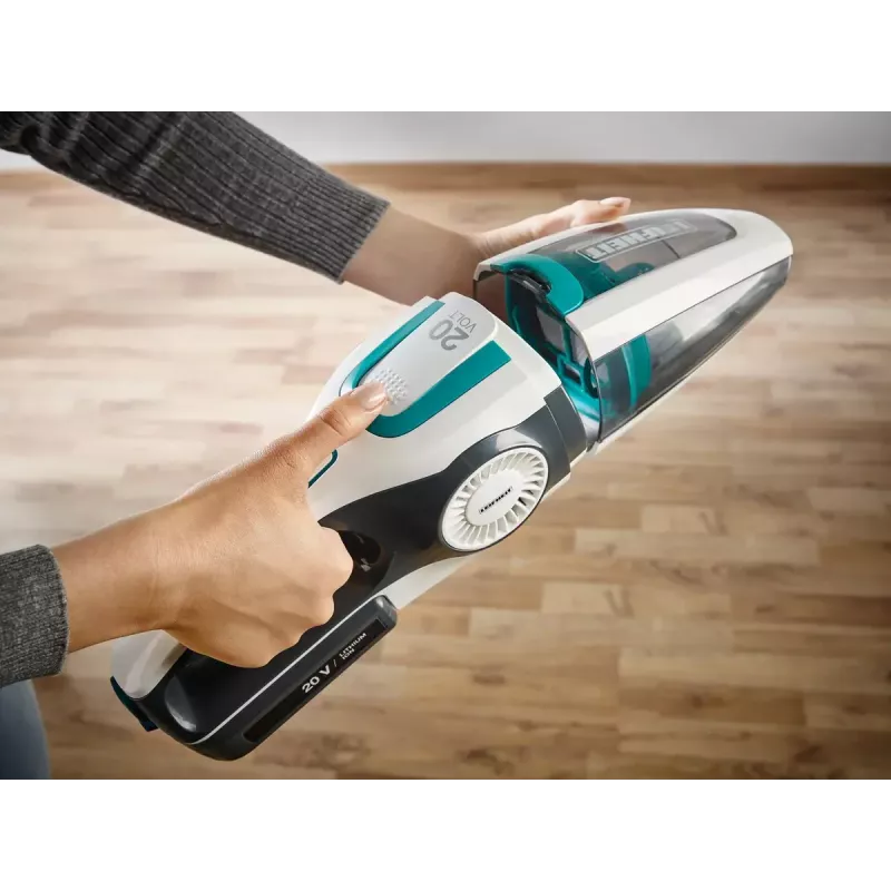 Odkurzacz pionowy 2w1 Leifheit PowerVac 2in1 — bezprzewodowy 20 V, czas pracy 40 min, cykloniczny, odłączany ręczny, zmywalny filtr