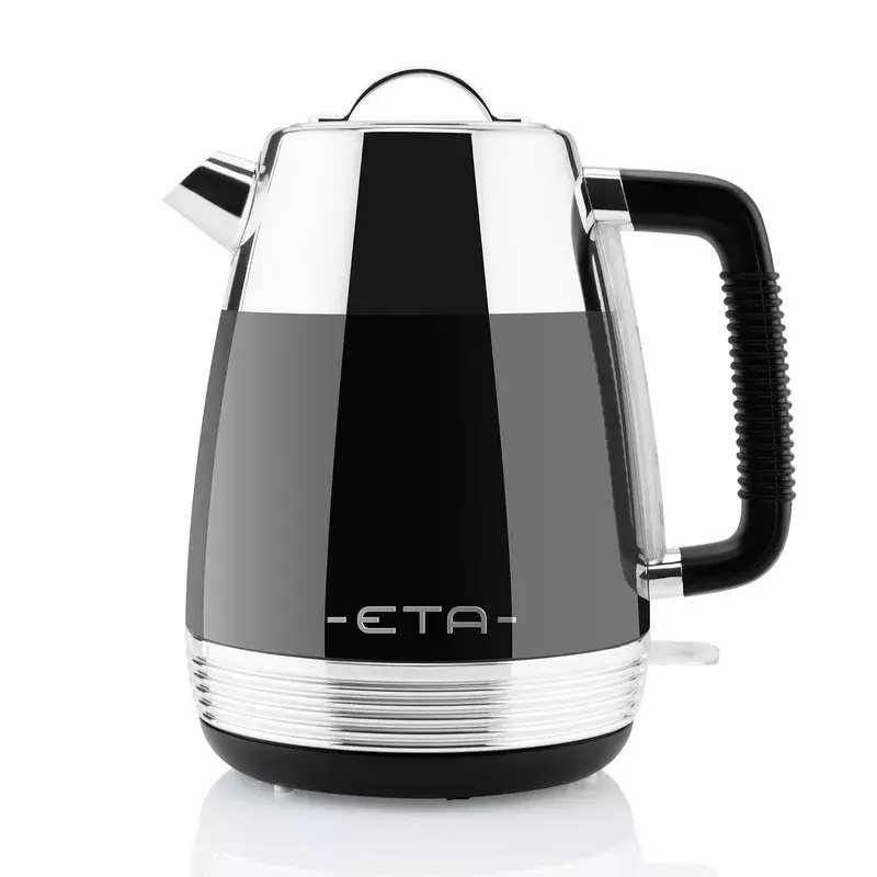 Czajnik elektryczny ETA Storio 9186 90020 — 1,7 l, 2150 W, czarna stal nierdzewna