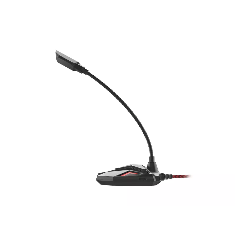 GENESIS Radium 100, czarno-czerwony mikrofon do PC