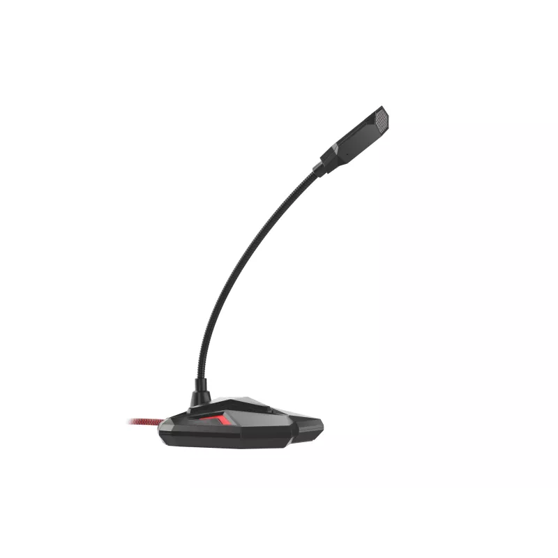 GENESIS Radium 100, czarno-czerwony mikrofon do PC