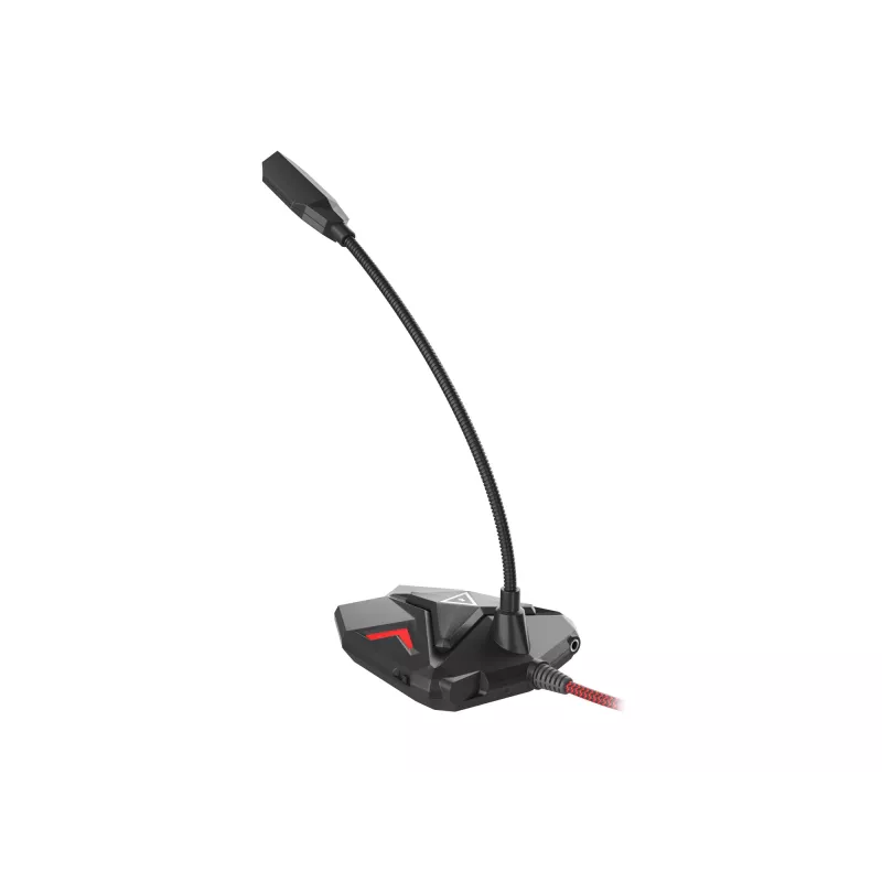 GENESIS Radium 100, czarno-czerwony mikrofon do PC