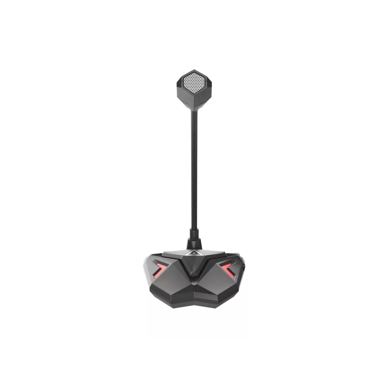 GENESIS Radium 100, czarno-czerwony mikrofon do PC