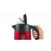Czajnik elektryczny Bosch TWK4P434 — 1,7 L, 2400 W, Czarny/Czerwony