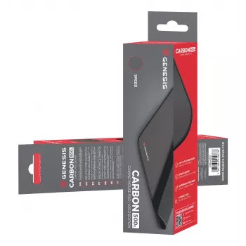 Podkładka gamingowa Genesis Control 500 S Logo Czarna