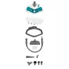 Polti Vaporetto SV450_Double mop parowy 0,3 l 1500 W turkusowy, biały