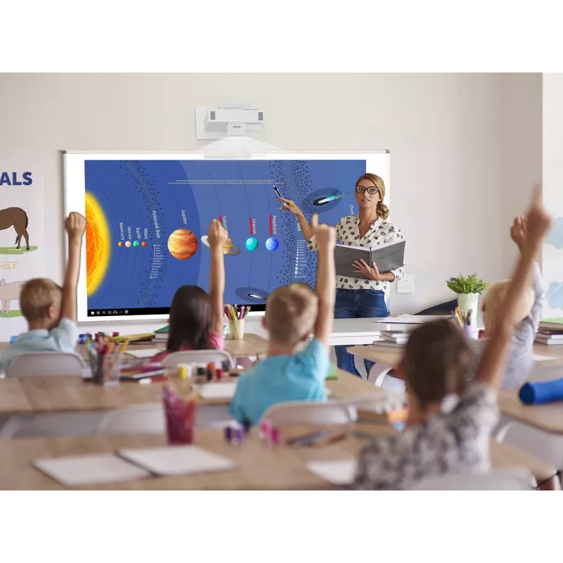 Projektor Epson EB-1485Fi Ultra krótki rzut 5000 ANSI lumenów 3LCD 1080p (1920x1080) Biały