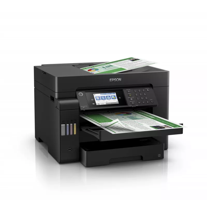 Drukarka wielofunkcyjna Epson EcoTank L15150 — kolorowy atramentowy, A3+ (4800x2400 DPI), Wi‑Fi, Ethernet